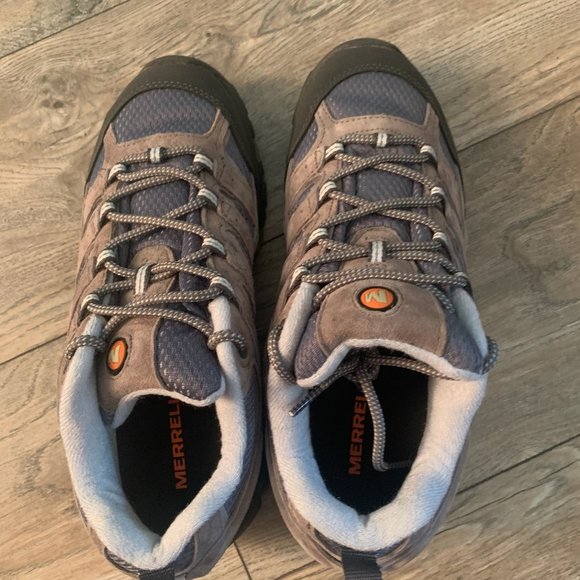 NEW MERRELL WOMEN'S MOAB 2 VENT LEATHER HIKING SHOES SMOKE (J06014) 9.5 - Picture 5 of 14